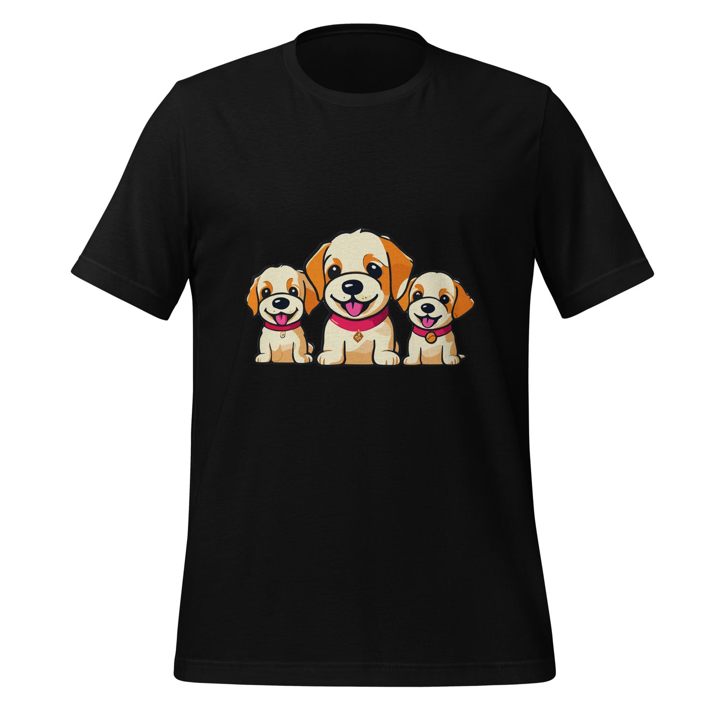 T-shirt with cute dog print