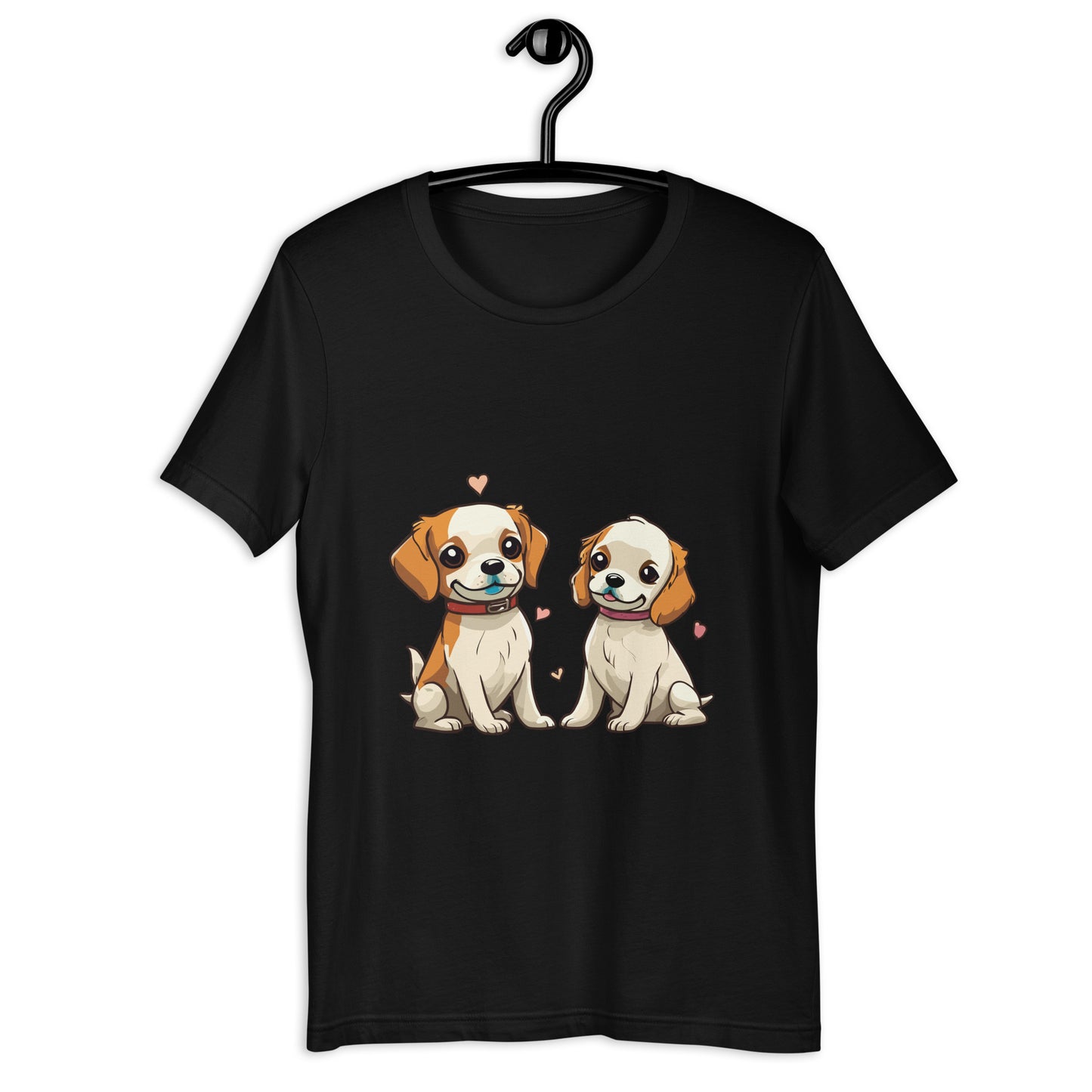 T-shirt with cute dog print