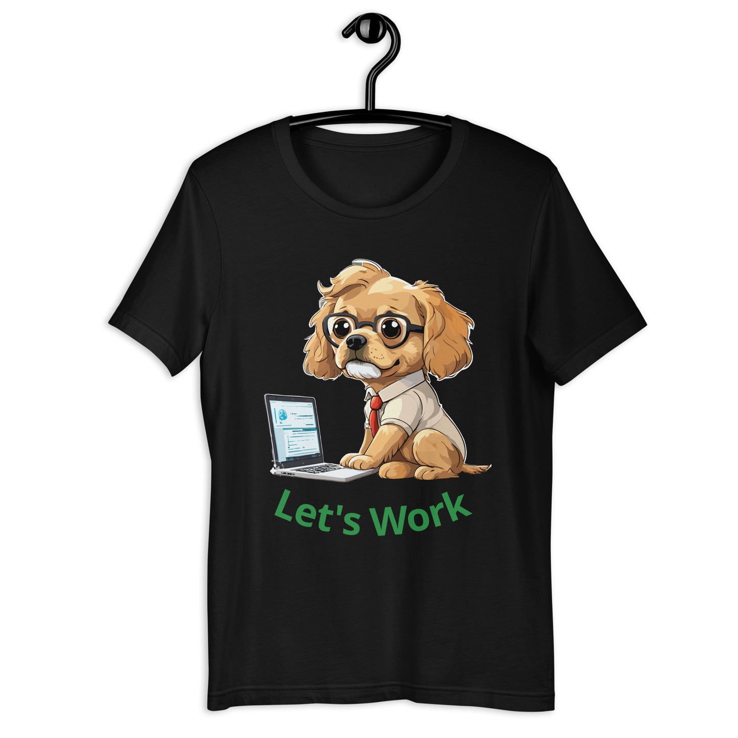 T-shirt with cute dog print