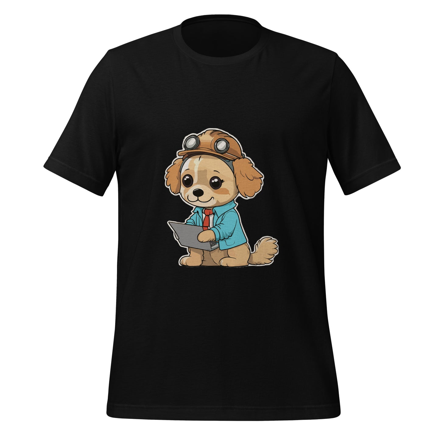 T-shirt with cute dog print