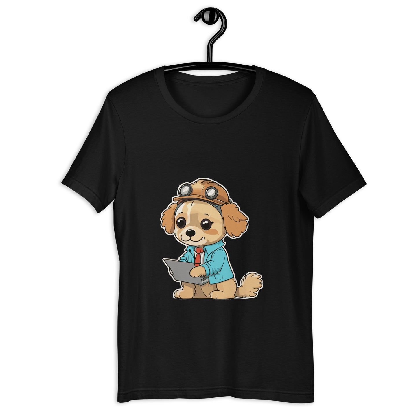 T-shirt with cute dog print