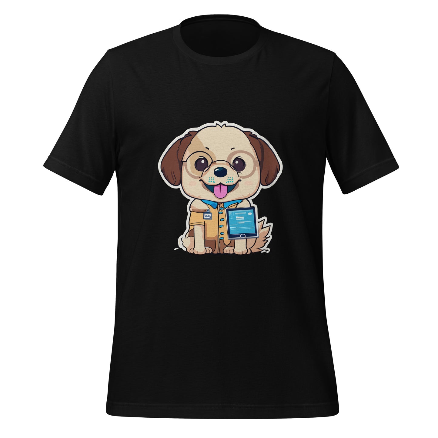 T-shirt with cute dog print