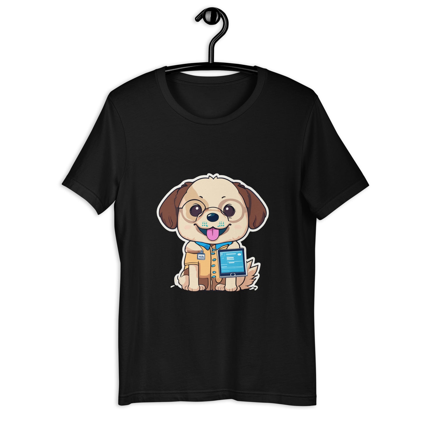 T-shirt with cute dog print