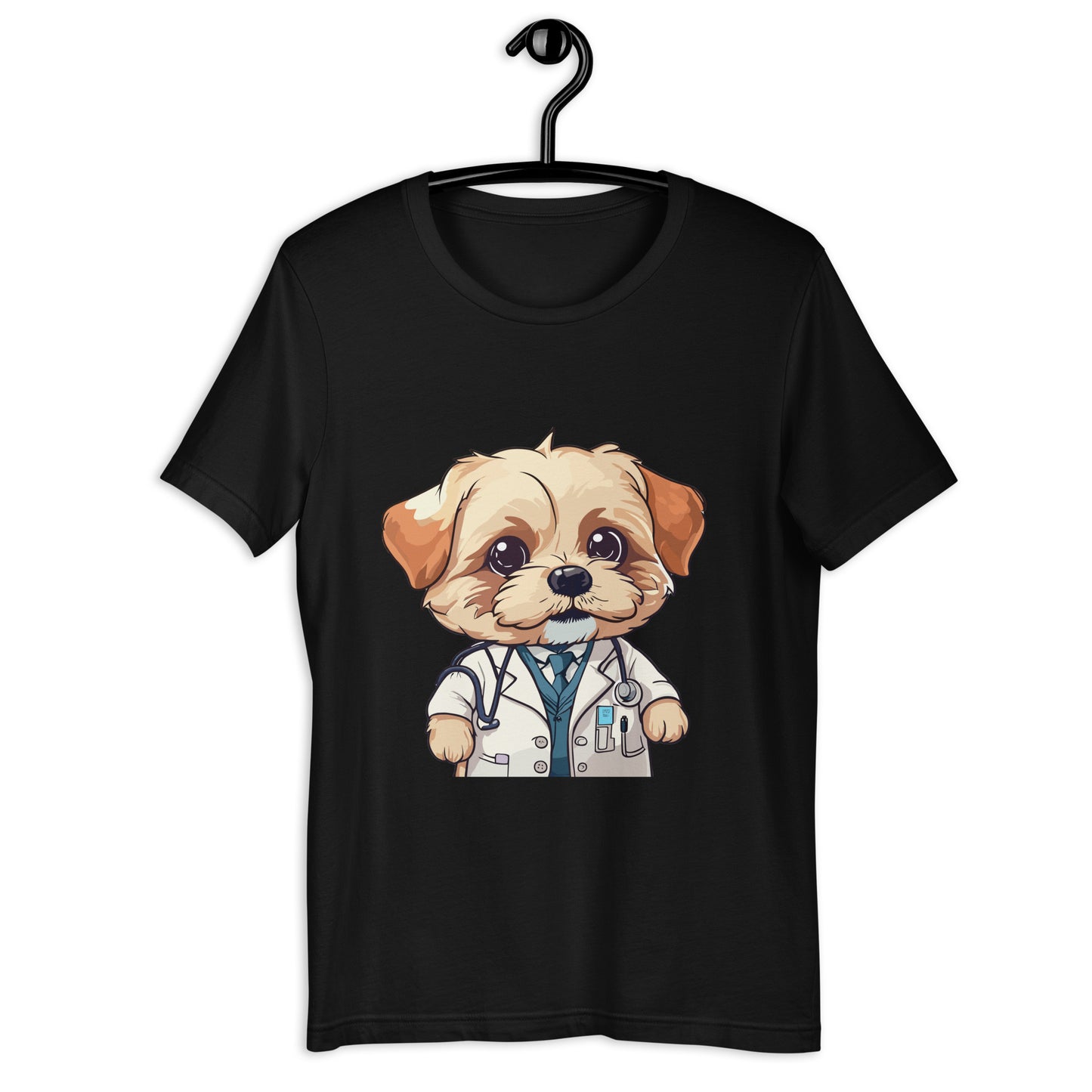 T-shirt with cute dog print