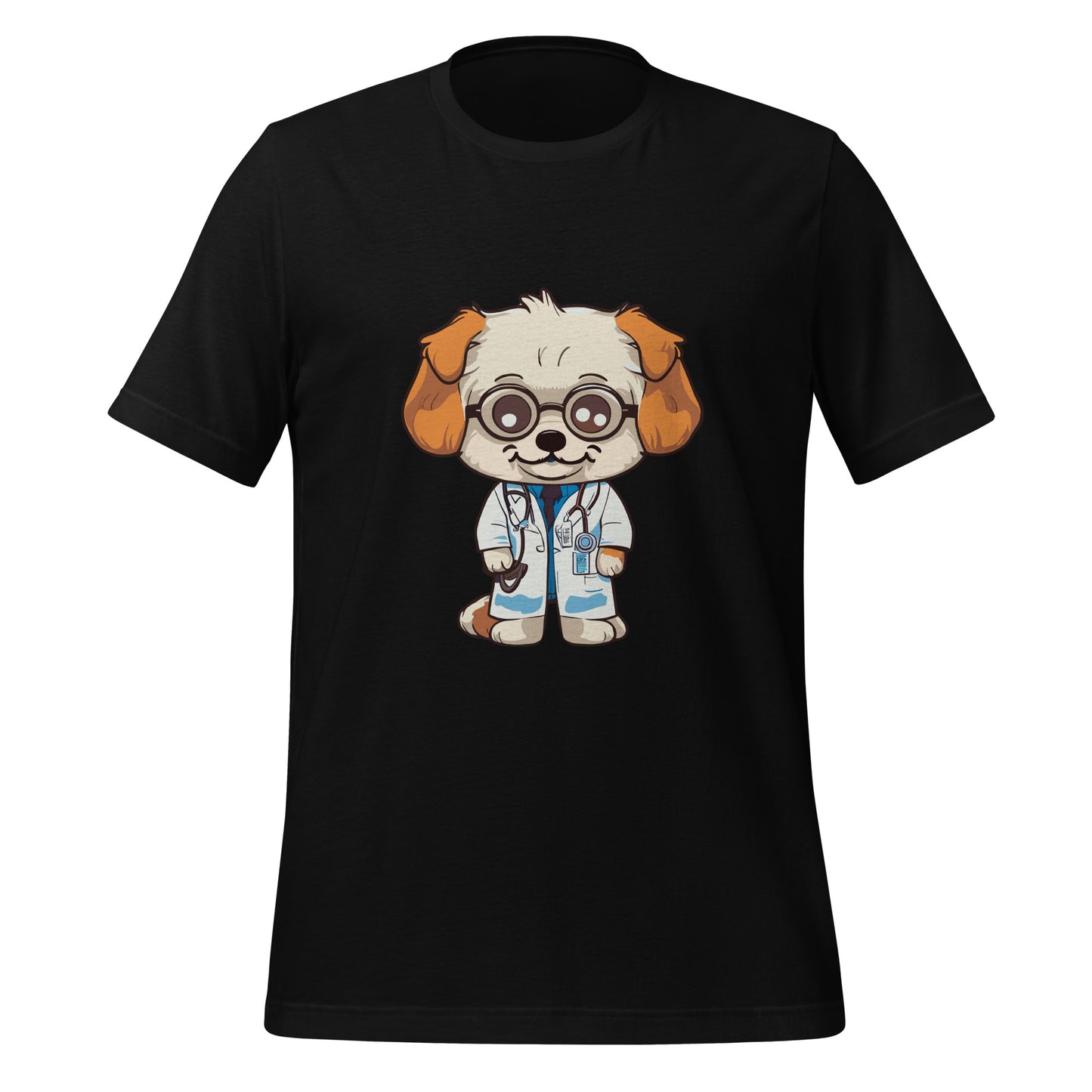 T-shirt with cute dog print