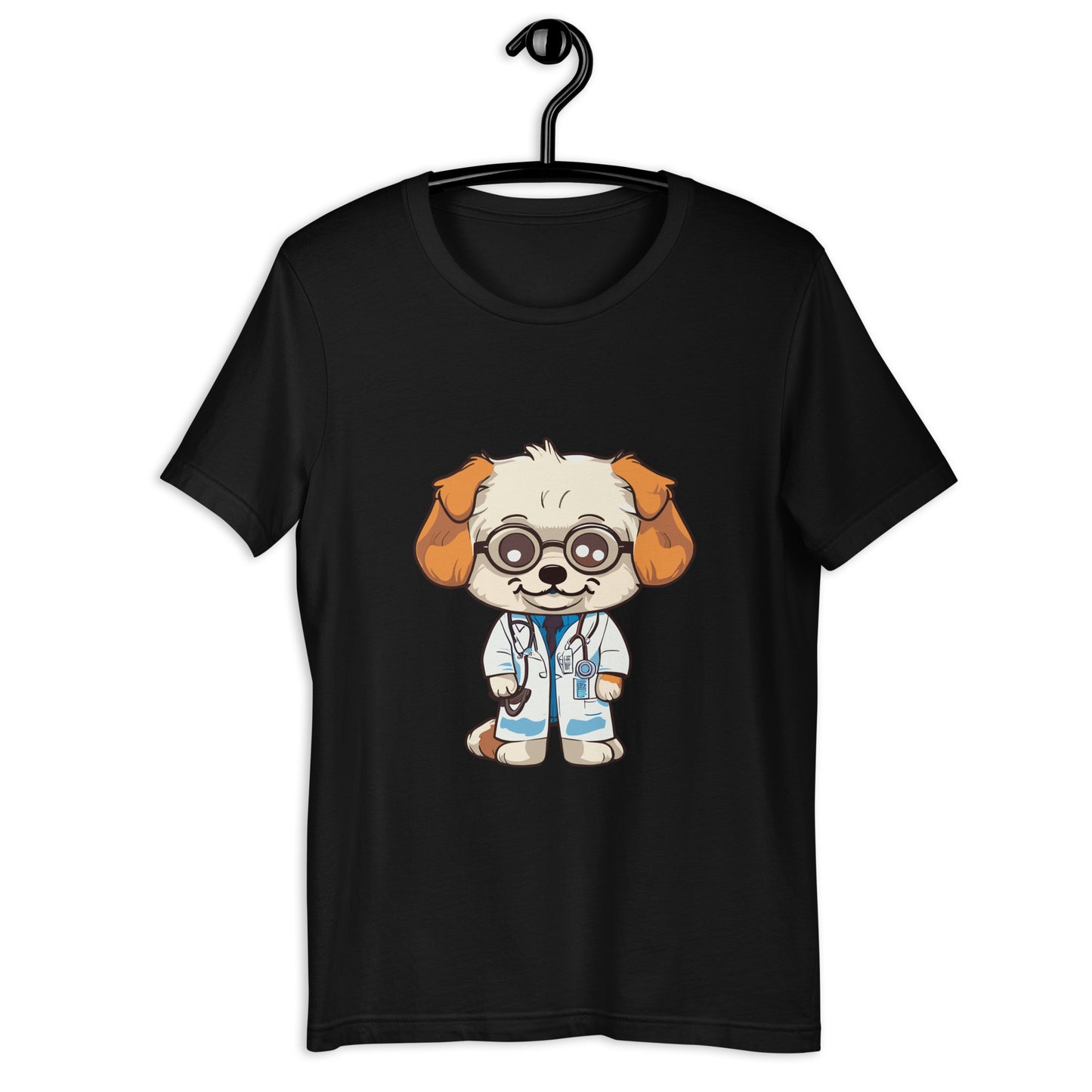 T-shirt with cute dog print