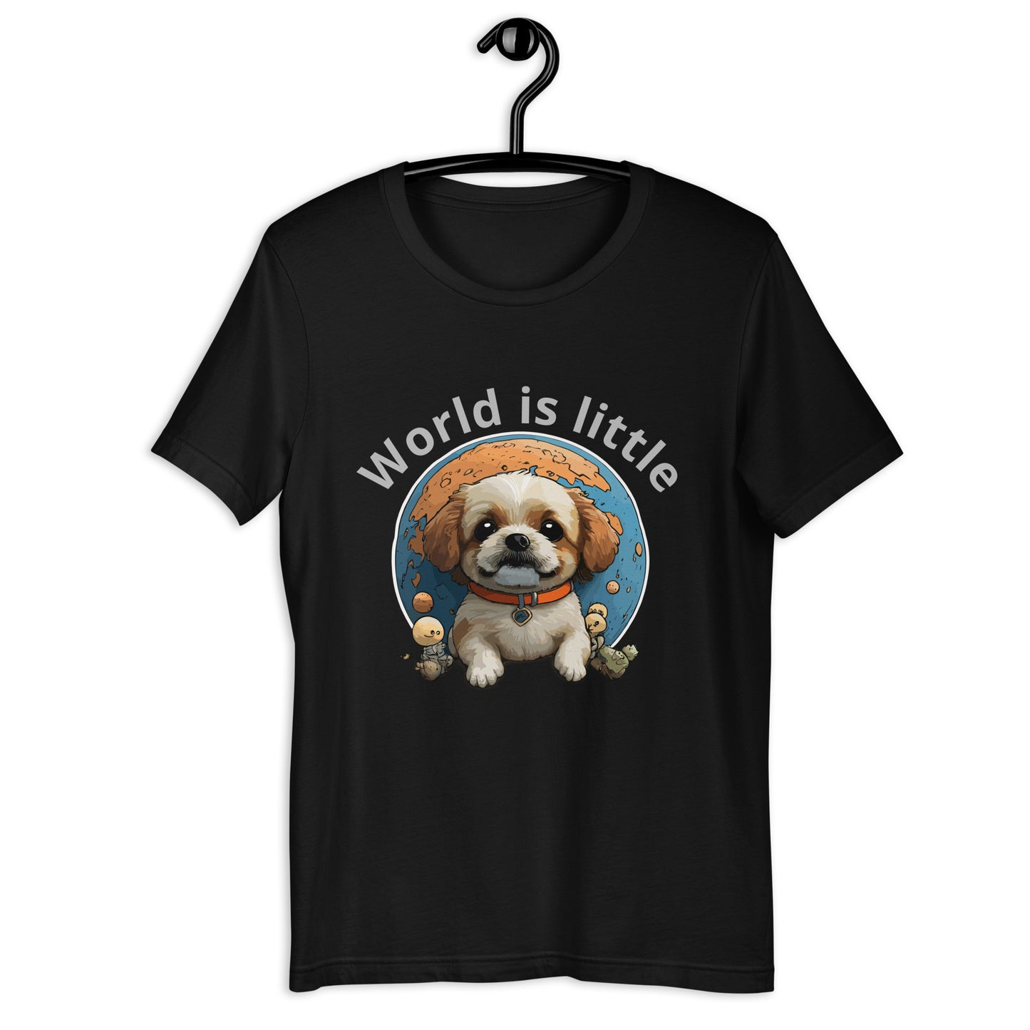 T-shirt with cute dog print