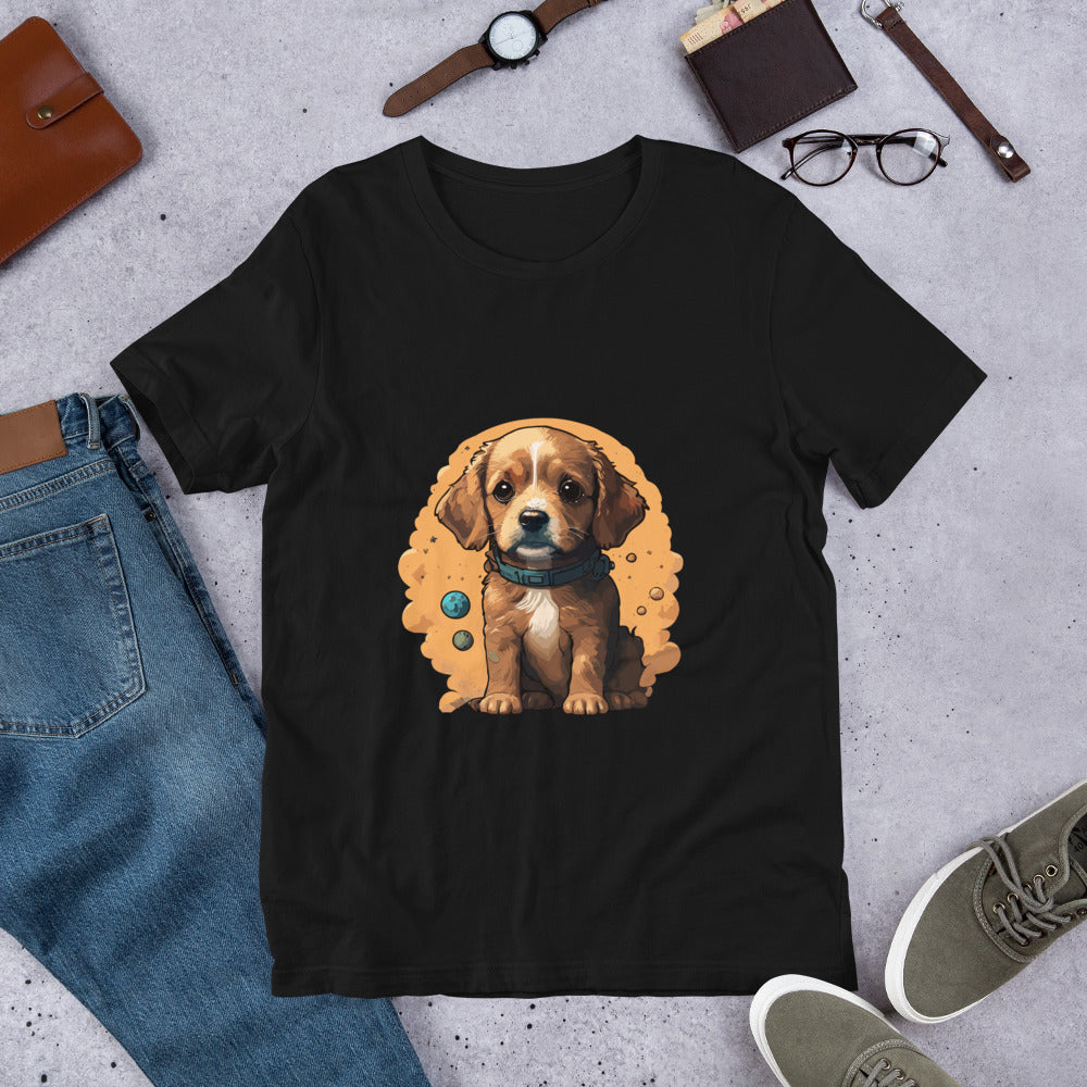 T-shirt with cute dog print