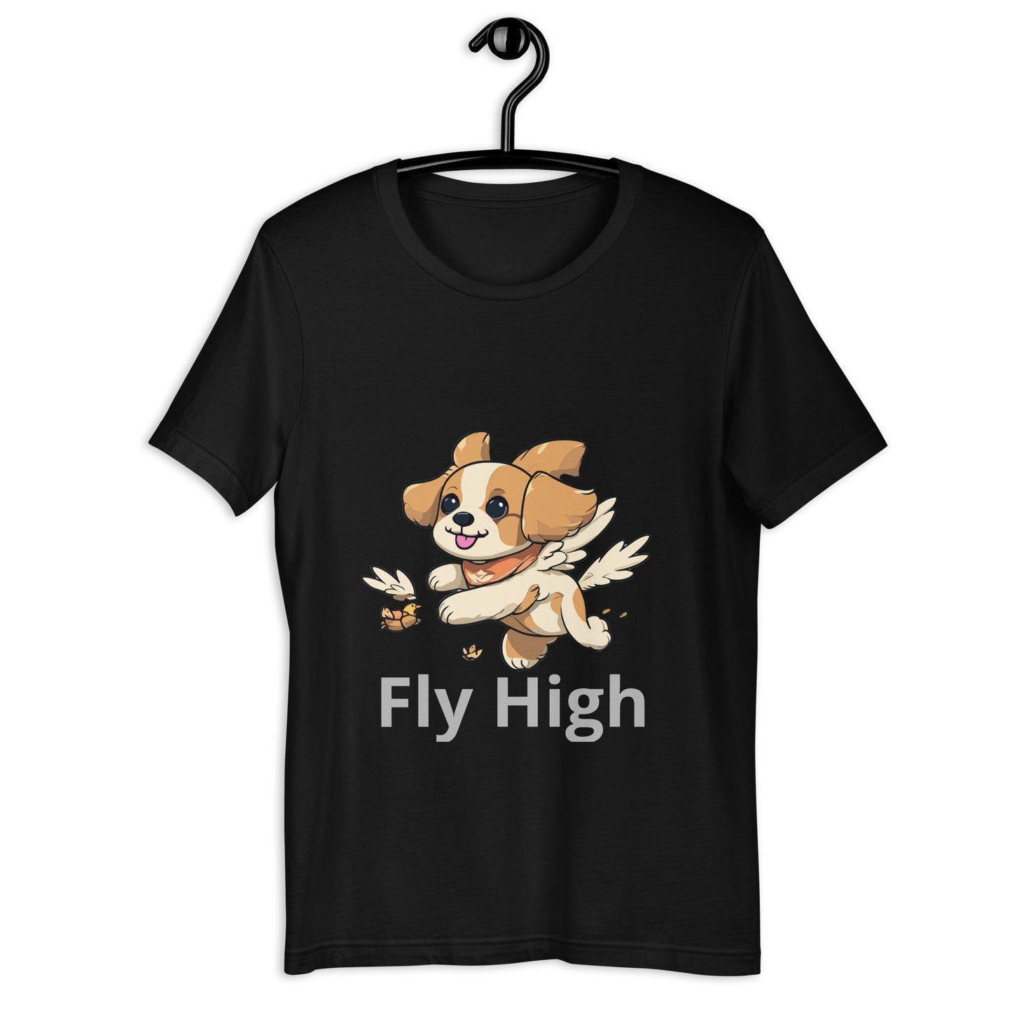 T-shirt with cute dog print