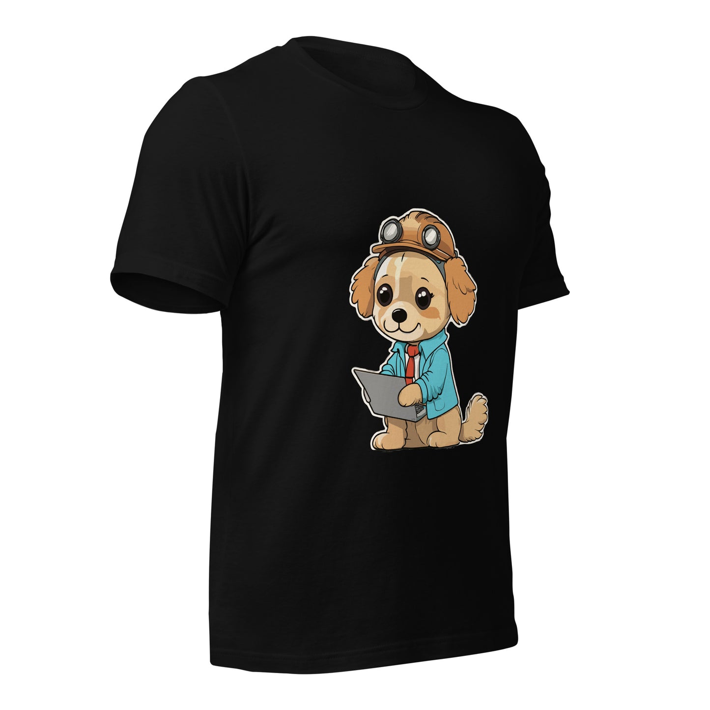 T-shirt with cute dog print