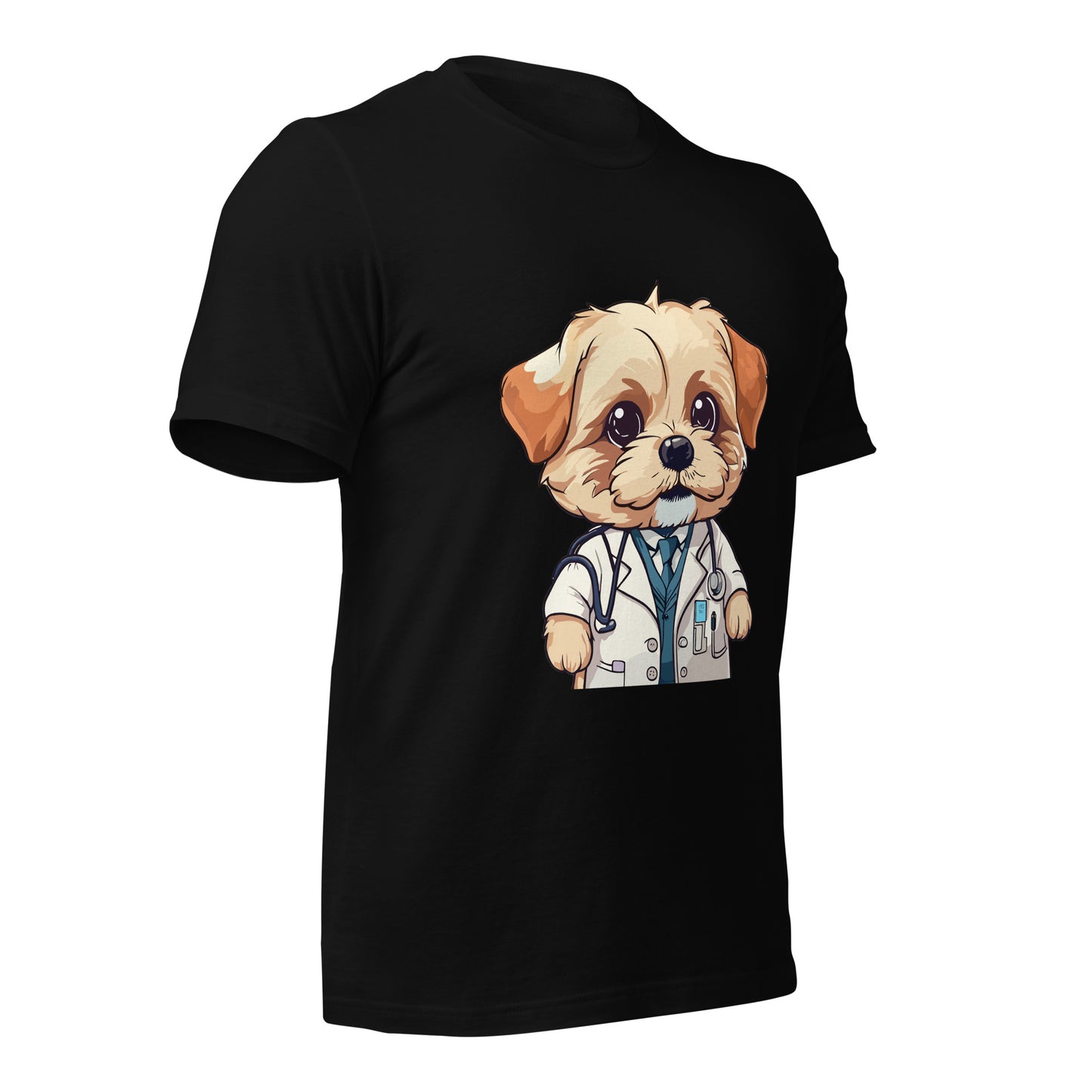 T-shirt with cute dog print