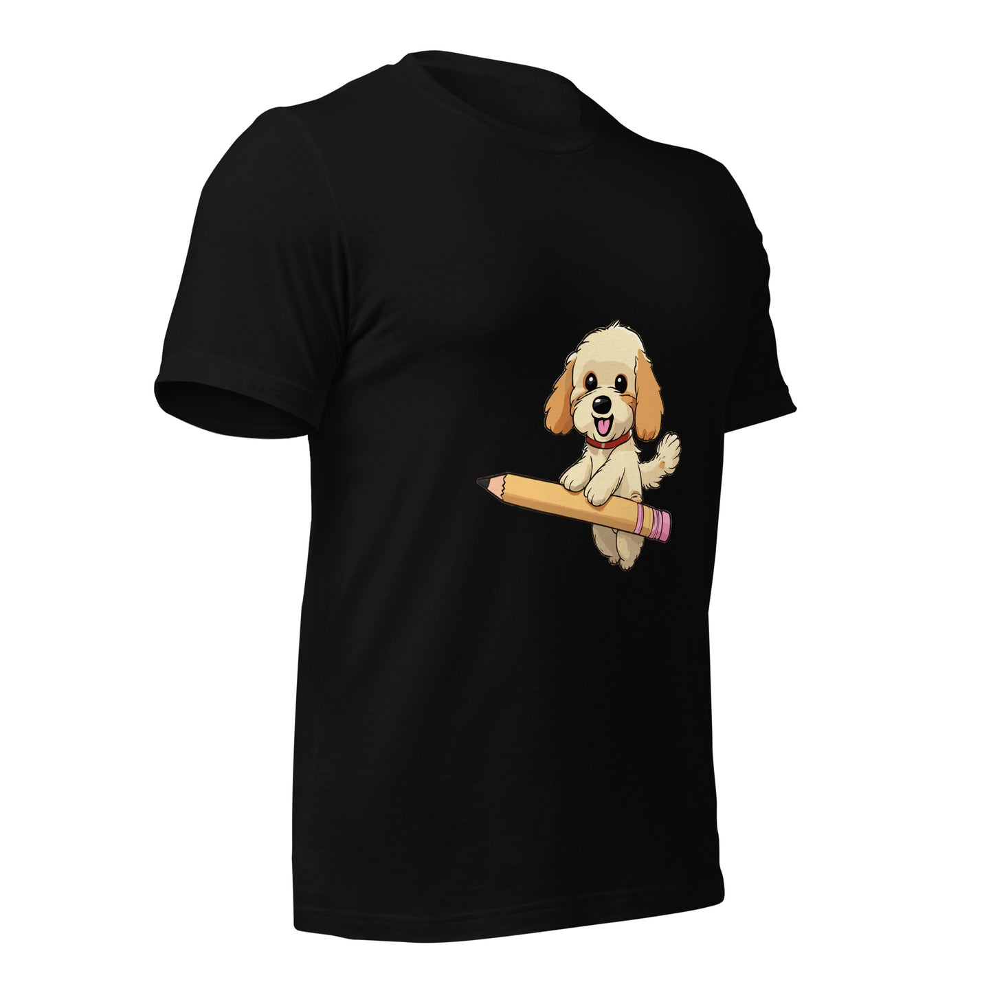 T-shirt with cute dog print